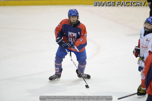 2015-04-11 Torneo di Pinzolo 5111 Hockey Milano Rossoblu U12-Egna - Alessia Labruna